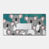 Koalas Desk Mat Schreibtischunterlage (Tastatur & Maus)