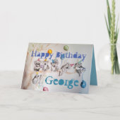 Koalas Geburtstagsparty-Kinder-Karte Karte (Vorderseite)