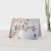 Koalas Geburtstagsparty-Kinder-Karte Karte (Vorderseite)