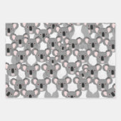 Koalas Geschenkpapier Flachblatt-Set aus 3 Set (Vorderseite 3)