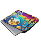 Koalas mondlische Nacht Laptopschutzhülle (Vorne Knopf)