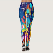 Koalas mondlische Nacht Leggings (Rückseite)