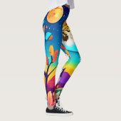 Koalas mondlische Nacht Leggings (Rechts)