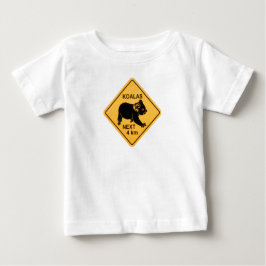 Koalas Nächste 4 km Niedliches Zeichen Baby T-shirt