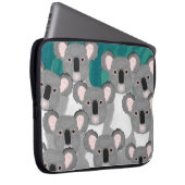 Koalas Neoprene Laptop Sleeve (Vorne Rechts)