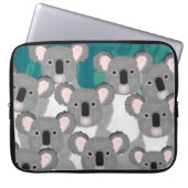 Koalas Neoprene Laptop Sleeve (Vorderseite)