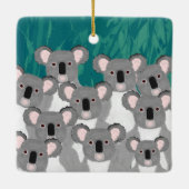 Koalas Ornament (Rückseite)
