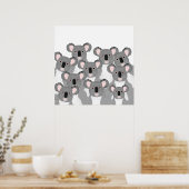 Koalas Poster (Küche)