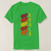 Koalas Retro T-Shirt (Design vorne)