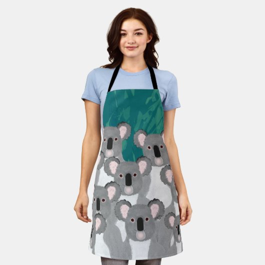 Koalas Schürze (Getragen)