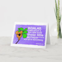 Koalas sind in der Lage, etwas zu tun
