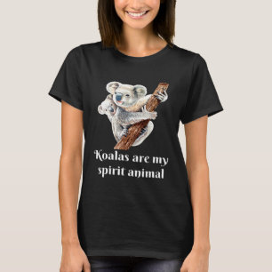 Koalas sind mein Geist Tier Niedliche Mama Baby B T-Shirt
