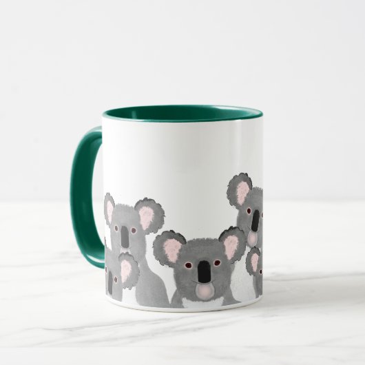Koalas Tasse (Vorderseite Links)