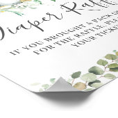 Koalas Twins Baby Duschkabine Windeln Raffle Ticke Poster (Ecke)