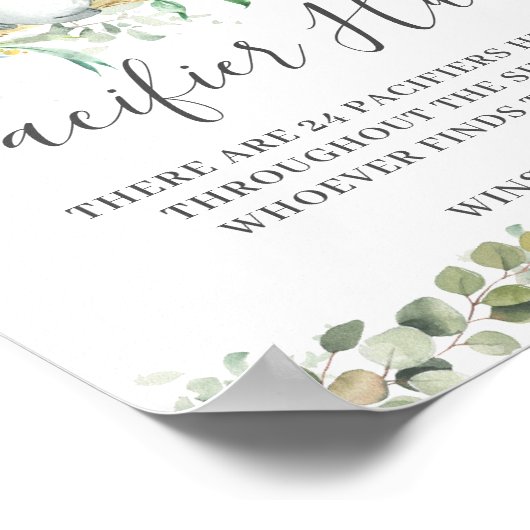 Koalas Twins Schnuller Hunt Baby Showspiel Poster (Ecke)