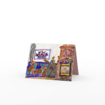 Koalas Zuhause für die Weihnachtskarten