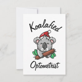 Koalasierte Optometrisenkarte Karte