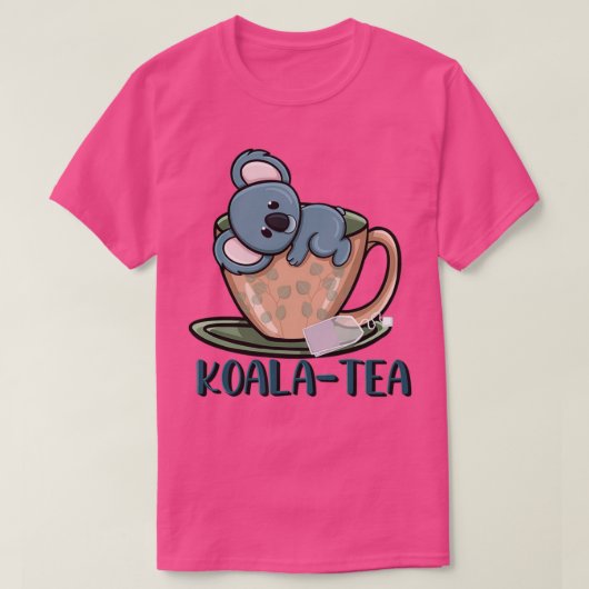 KoalaTea Pun Tea Cup T-Shirt (Design vorne)