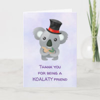 Koalaty Freund-Wortspiel-niedlicher Koala im