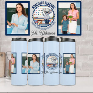 Koalified Teacher Niedlich Koala Themenlehrer Gesc Thermosbecher