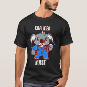 Koalifizierte Krankenschwester - Koala-Tier Wortsp T-Shirt