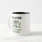 Koalitionierter Personalmanager Personalspezialist Zweifarbige Tasse (Vorderseite Links)