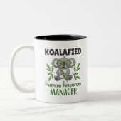 Koalitionierter Personalmanager Personalspezialist Zweifarbige Tasse (Links)