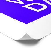 Koalitionsregierung ~ UK Poster (Ecke)