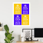 Koalitionsregierung ~ UK Poster (Heimbüro)