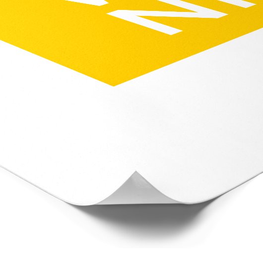 Koalitionsregierung ~ UK Poster (Ecke)