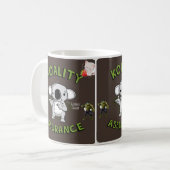 Koality Assurance Tasse (Vorderseite Links)