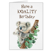 Koality Birthday Fun Animal Koala Bear (Vorne)