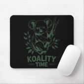 Koality Time Funny Koala Bear Sleep Men Women Girl Mousepad (Mit Mouse)