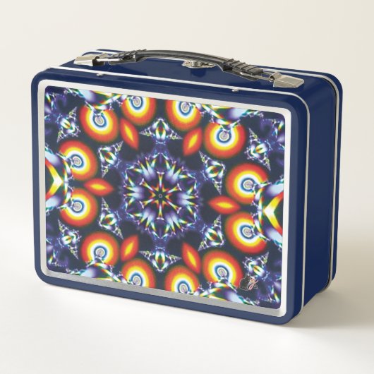 Koals Kaleidoskop Metal Lunchbox (Rückseite)
