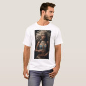 Koatlicue - Göttin in der mexikanischen Aztekenmyt T-Shirt (Vorne ganz)