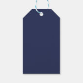 Kobalblau Geschenkanhänger (Rückseite)