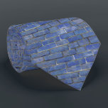 Kobalt-Blau-Backsteinmauer-Muster Krawatte<br><div class="desc">Diese coole Krawatte wird mit einem Kobaltblau-Ziegelsteinwandmuster verziert. Perfektes Geschenk für einen Bauarbeiter,  einen Erbauer oder einen Maurer.</div>