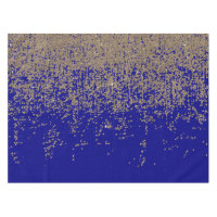 Kobalt-Blau-GoldGlitzer Ombre Steigung