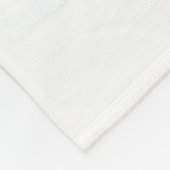 Kobalt-Blau-Vieh - Hahn Fleecedecke (Ecke)