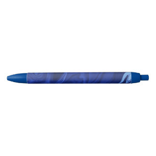 Kobalt-blauer Hintergrund Kugelschreiber