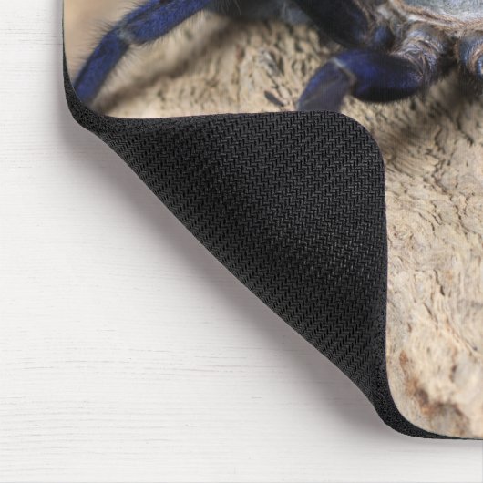 Kobalt-Blauer Tarantula-Spinne Mousepad (Ecke)