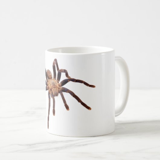Kobalt-BlauTarantula. Kaffeetasse (VorderseiteRechts)