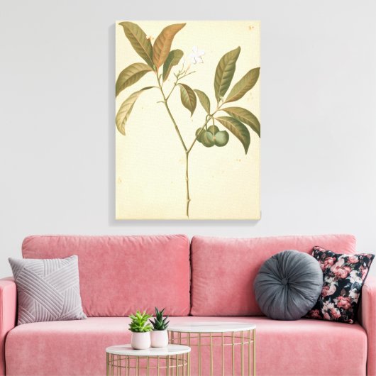 Kobalt-Deko-Panel I Leinwanddruck (Insitu (Wohnzimmer))