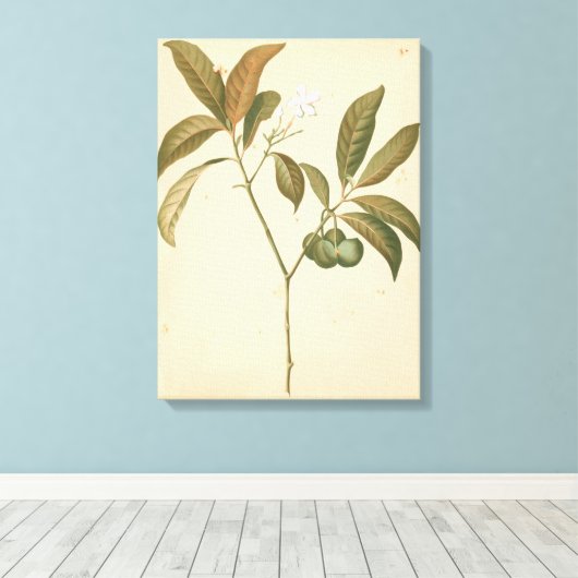 Kobalt-Deko-Panel I Leinwanddruck (Insitu (Holzboden))