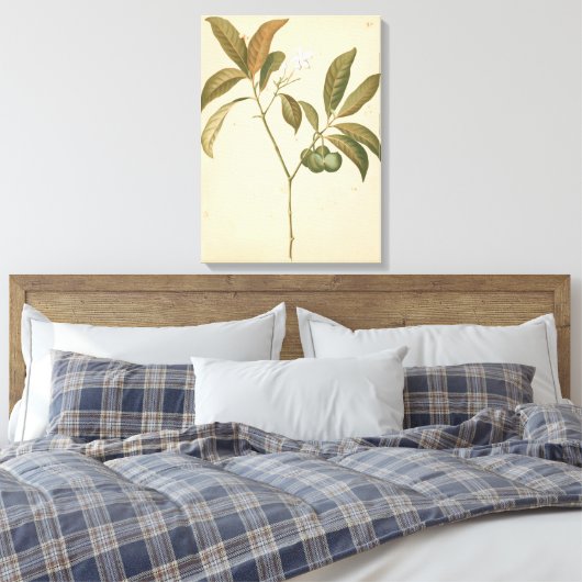 Kobalt-Deko-Panel I Leinwanddruck (Insitu (Schlafzimmer))