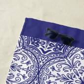 Kobalt im Mittelmeer Strandtuch (Beispiel)