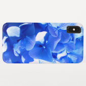 Kobaltblau Blütenblütenelegante Hydrangeas Case-Mate iPhone Hülle (Rückseite (Horizontal))