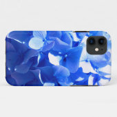 Kobaltblau Blütenblütenelegante Hydrangeas Case-Mate iPhone Hülle (Rückseite (Horizontal))