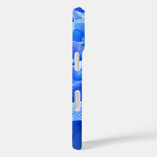 Kobaltblau Blütenblütenelegante Hydrangeas Case-Mate iPhone Hülle (Rückseite / Rechts)