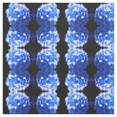 Kobaltblau Blütenblütenelegante Hydrangeas Stoff (Muster)